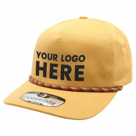 Pit Bull PB313 Five Panel Rope Unstructured Hat - Custom Socks Now