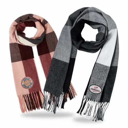 Luxe Polyester Scarves - Custom Socks Now