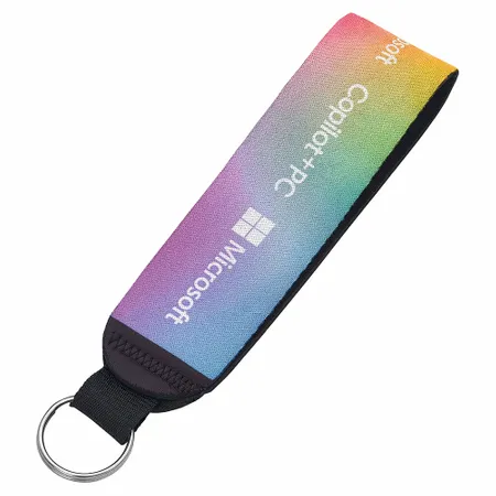 Neoprene Keychain Neoprene Keychain - Custom Socks Now