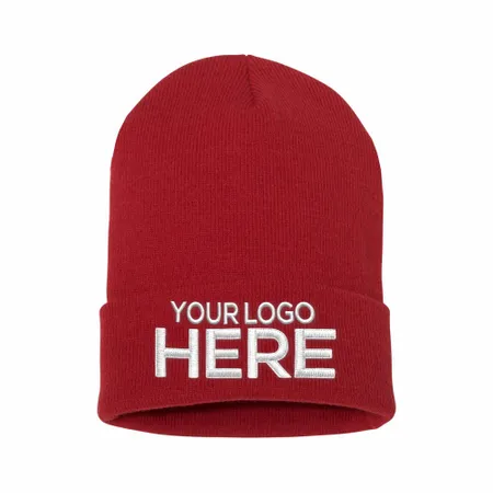 Waffle Cuffed Knit Beanie - Custom Socks Now