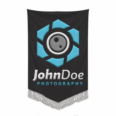 Embroidered Pennant - Custom Socks Now