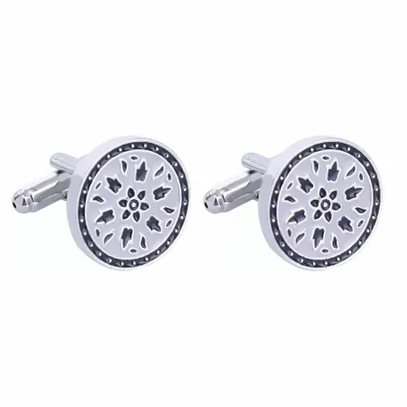 Soft Enamel Cufflinks - Custom Socks Now