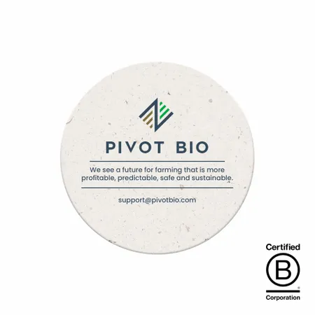 Seed Paper Coasters - Custom Socks Now