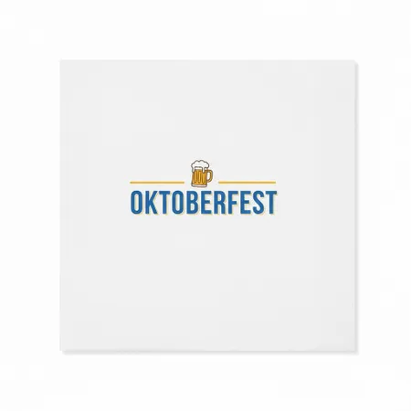 Oktoberfest Napkins - Custom Socks Now