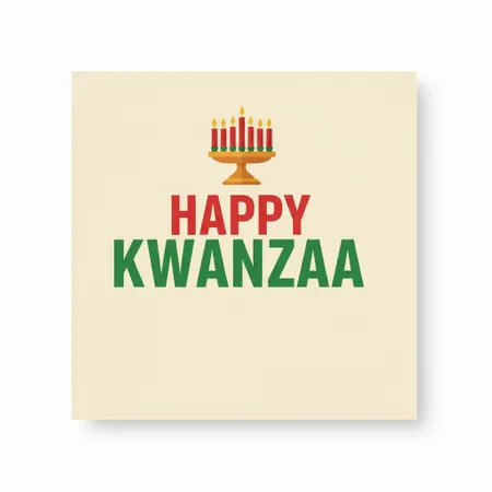Kwanzaa Napkins - Custom Socks Now