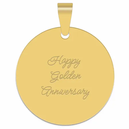 Full Color Circle Metal Keychain - Custom Socks Now