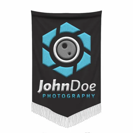 Embroidered Pennant - Custom Socks Now