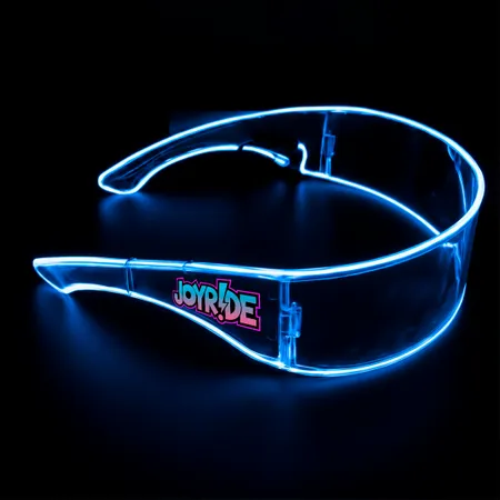 Light Up Cyber Glasses - Custom Socks Now