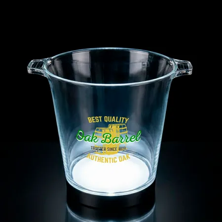 Multi-Color Light-Up Drink Buckets - Custom Socks Now