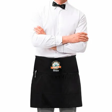 Server Pro Triple Pocket Waist Aprons - Custom Socks Now