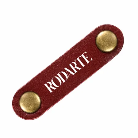 Leather Cable Tie Winders - Custom Socks Now