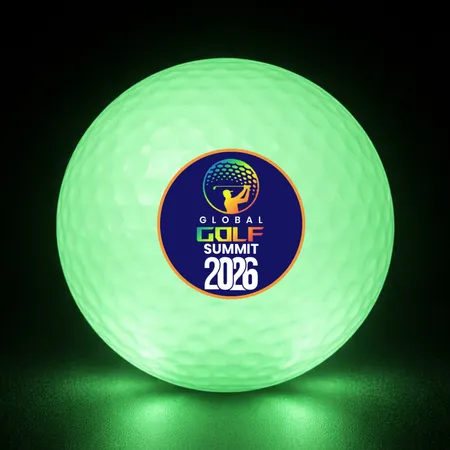 Glow in The Dark Golf Balls - Custom Socks Now