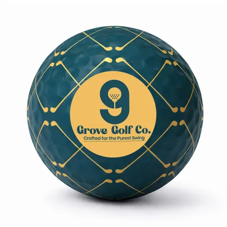 Full Color Golf Balls - Custom Socks Now