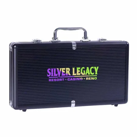 300ct Aluminum Poker Chip Cases - Custom Socks Now