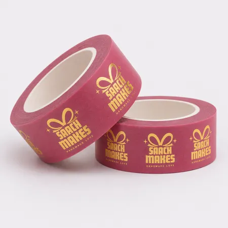 Foil Stamped Washi Tapes - Custom Socks Now