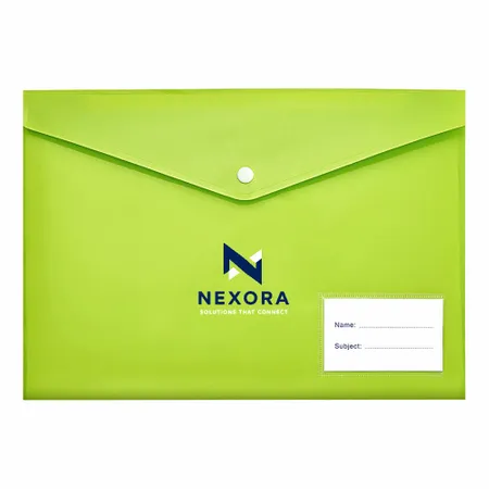 Document Holders with Card Slot - Custom Socks Now