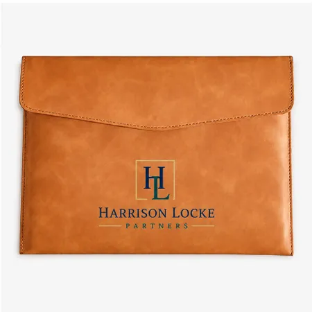 Sealed Leather Document Holders - Custom Socks Now