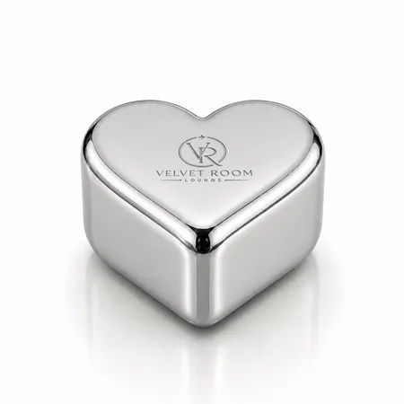 Heart-Shaped Stainless Steel Ice Cubes - Custom Socks Now