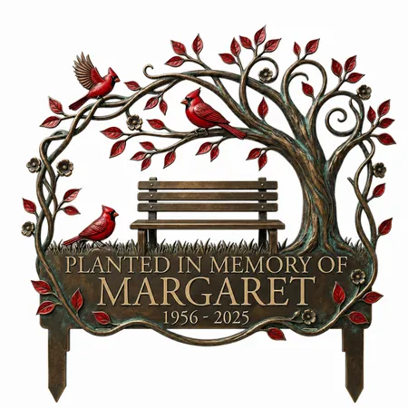 Garden Memorial Stakes - Custom Socks Now