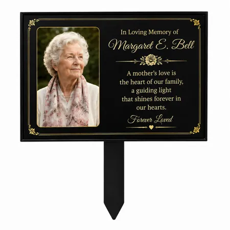 Cemetery Memorial Stakes - Custom Socks Now