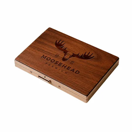 Metal Framed Wooden Cigarette Cases - Custom Socks Now