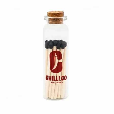 Mini Matchstick Bottles - Custom Socks Now