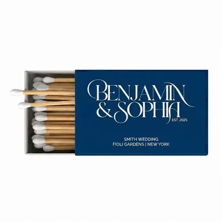 Wedding Favor Matchboxes - Custom Socks Now