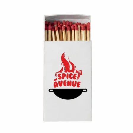 Foil-Stamped Matchboxes - Custom Socks Now