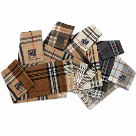 Elegant Wool Scarves - Custom Socks Now