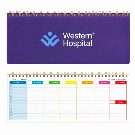 Undated Weekly Planners - Custom Socks Now