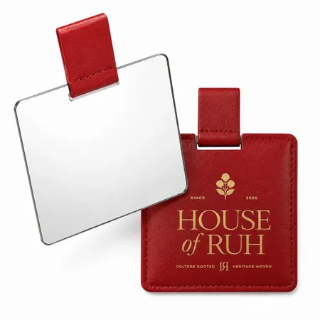 Stainless Steel Compact Mirrors - Custom Socks Now