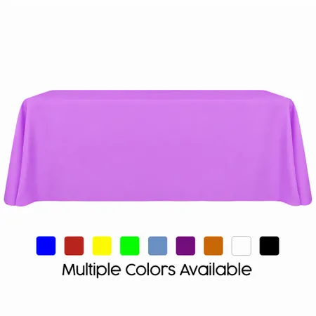 Blank Rectangle Table Throw Cover - Custom Socks Now