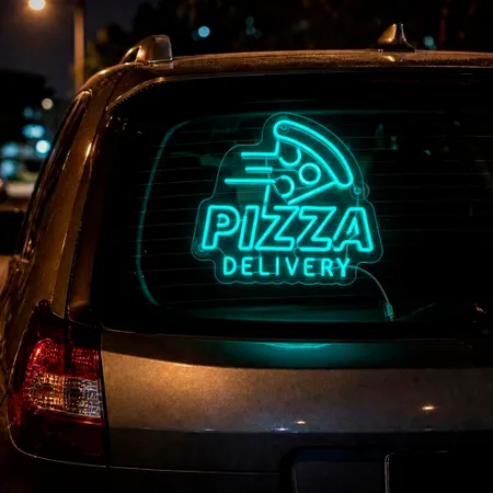 Illuminated Vehicle Signs - Custom Socks Now