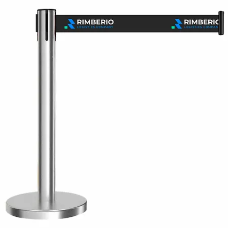 Retractable Belt Stanchions - Custom Socks Now