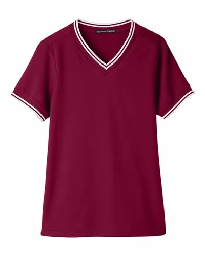 Burgundy/ White