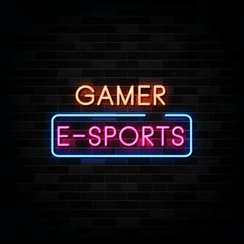 Gamer E-Sport Neon Sign - Custom Socks Now