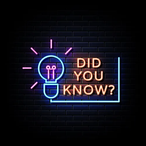 Did You Know Neon Sign - Custom Socks Now