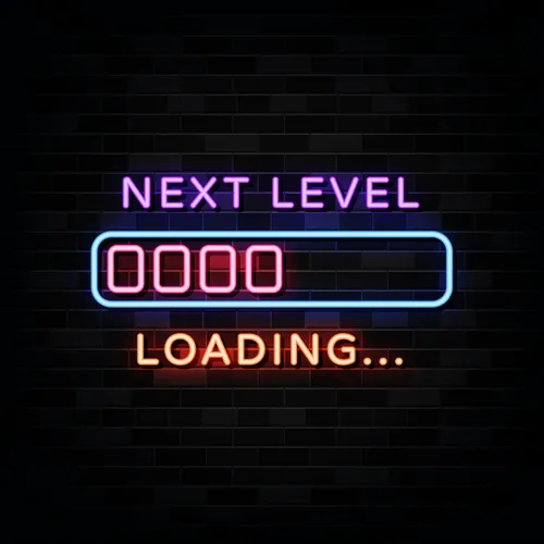 Next Level Neon Sign - Custom Socks Now