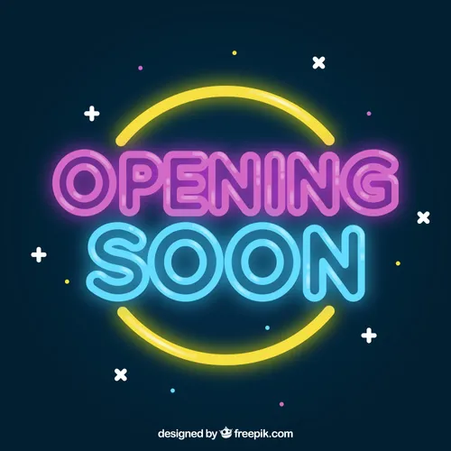 Opening Soon Neon Sign - Custom Socks Now