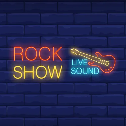 Rock Show Live Sound Neon Sign - Custom Socks Now