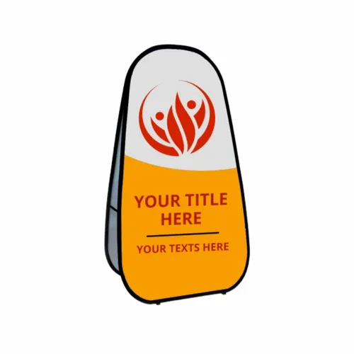 Vertical Pop Up Banners - Custom Socks Now