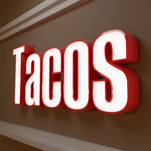 Face Lit Trimpcap Sign - Custom Socks Now