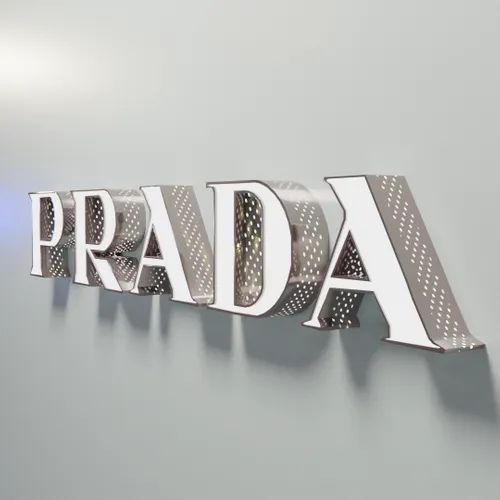 Frontlit Sign With Punch Holes - Custom Socks Now