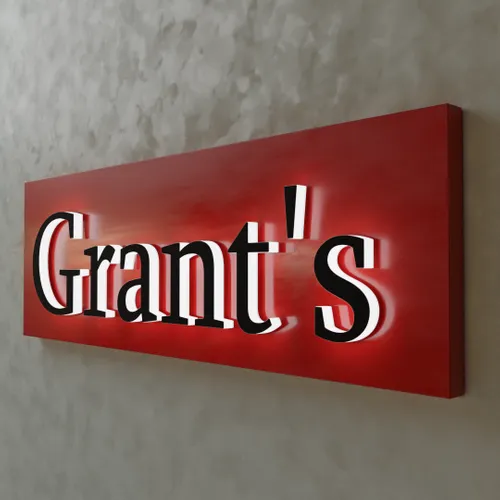 Sidelit Sign - Custom Socks Now