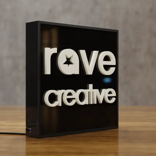 Push-Thru Lightbox - Custom Socks Now