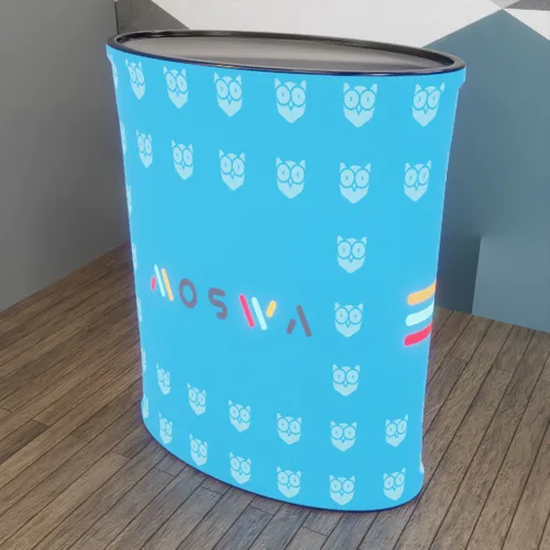 Oval Shaped Counter - Custom Socks Now