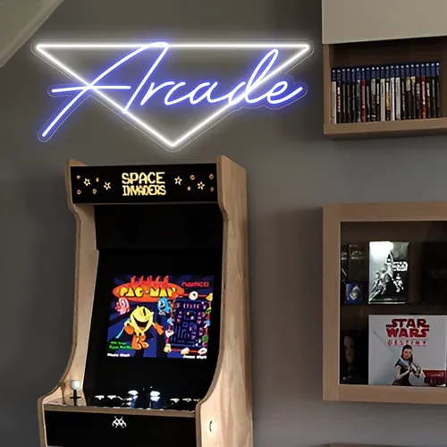 Arcade Neon Sign - Custom Socks Now