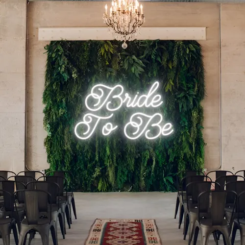 Bride To Be LED Neon Sign - Custom Socks Now