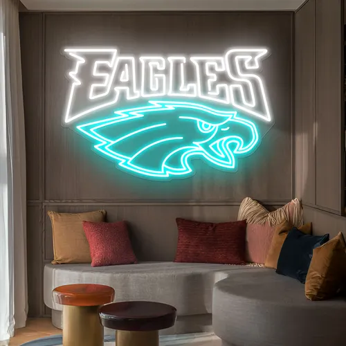 Eagles Neon Sign - Custom Socks Now