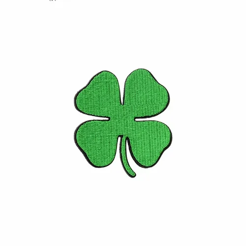 Lucky Four Leaf Clover Patch - Custom Socks Now